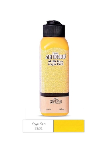 Artdeco Akrilik Boya Renk Seçmeli Canlı ve Pastel 140 ML