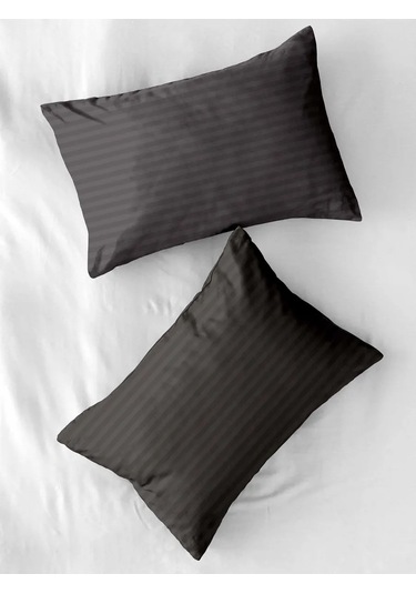 Unison 50x70 Pamuklu Streç Saten Yastık Kılıfları 391151197 Grafit