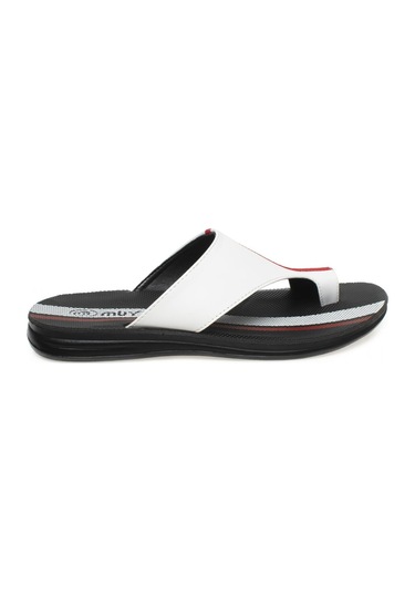 Muya Rada Anatomik Islak Zemin Erkek Terlik Beyaz 40 Beyaz