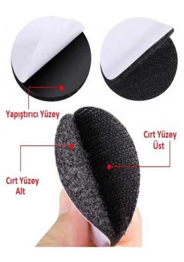 20 Adet Halı Kilim Koltuk Örtüsü Kaydırmaz Sabitleyici Cırt X