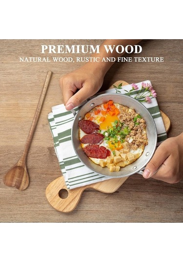 Ulzyvf Uzun Teslim, Teslim Sevgililer Servis, Şekleli Saplı Mutfak Meze, Kaşık Kaşığı Karıştırma Kalp Kahve İçin İçin Hediyesi Günü, Günü, Ev Eşsiz Charcuterie Aşk Anneler Ahşap - - - Td