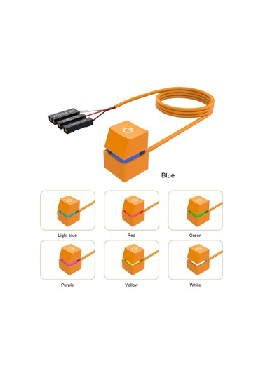Homyl Masaüstü Bilgisayar Güç Anahtarı Mavi-ışık-4m