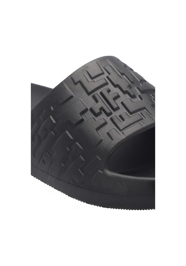 Slazenger Titans Siyah Erkek Günlük Deniz Plaj Eva Terlik Siyah