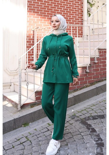 Ribana Detaylı Takım Yeşil Yeşil