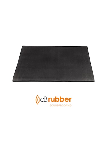 Dbrubber Teker Davlumbaz Oto Ses Yalıtımı Firex Sünger Db Rubber 12Mm 50 X40 Cm