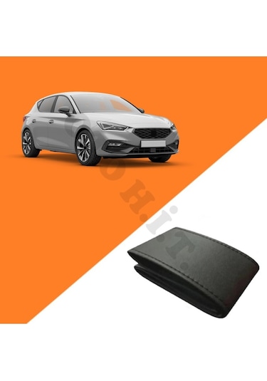 Seat Leon Mk4 Uyumlu Deri Direksiyon Kılıfı Kaliteli Dikmeli Siyah