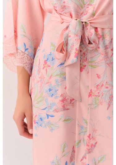 Suwen Flower Sabahlık Sh26106615334 Pembe