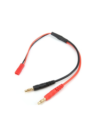 Wezone Rc Modeli İçin B6 Lipo Şarj Cihazı Bağlantı Kablosu - Jst'den 4.0mm Muz Soketine, 21.6cm Silikon Teli, 1s Pil Uyumlu