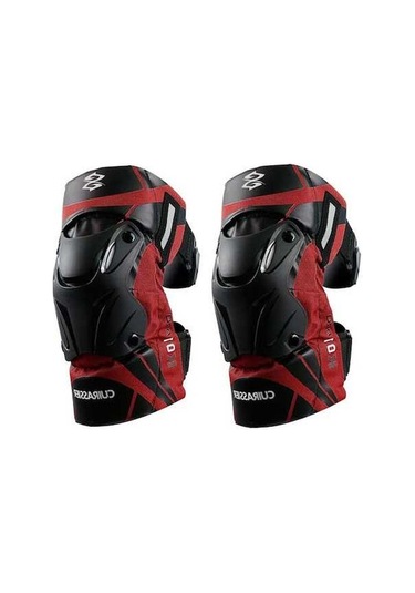 Didadodo Motosiklet Dizliği Kırmızı, Kumaşlı Model Kırmızı