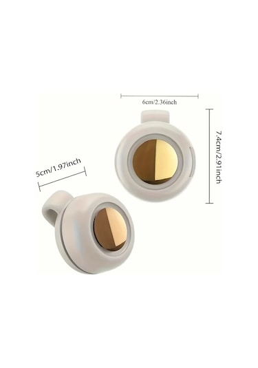 Xuweiwei Taşınabilir Mini Fan Yeşil 3 Hız Ayarı Usb Şarj Uzun Süreli Güç Hafif Döner Tasarım Açık Hava Maceraları İçin