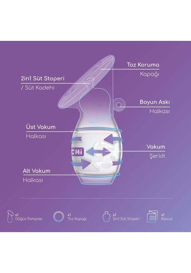 Mochi Göğüs Pompası 120 Ml.