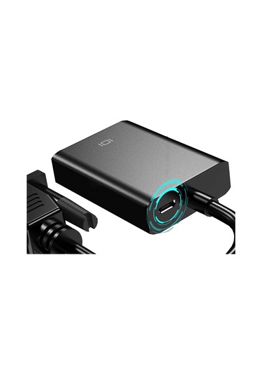 VGA - HDMI Dönüştürücü Adaptör Çıkış 1080P VGA Erkek - HDMI Dişi
