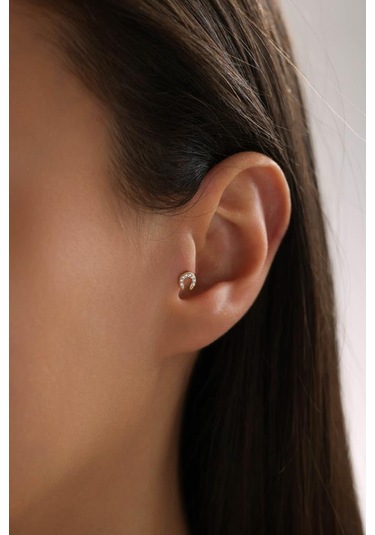 Tufanlar Kuyumculuk Altın Nal Piercing Altın