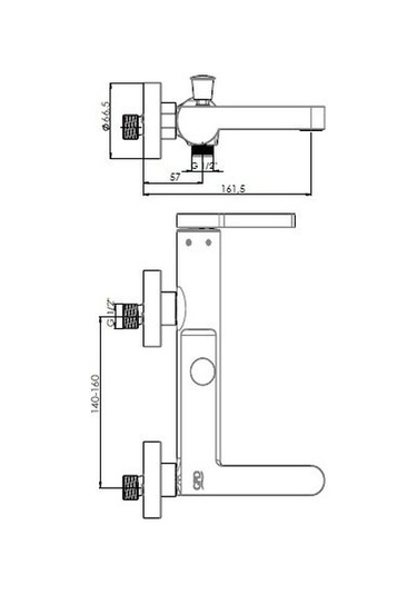 Gpd Gildo Mbb165-S Banyo Bataryası Siyah