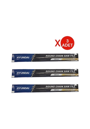 Hyundai Motor Zincir Bileme Eğesi 13/64'' 5.2mm 3 Adet