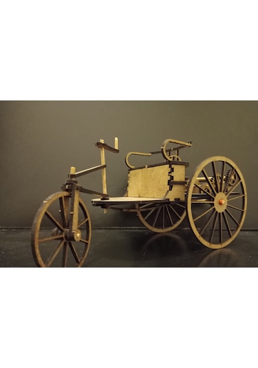 TLR hobi Tlrhobi 1886 Model Benz Patent-motorwagen Araba Maketi