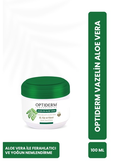 Optiderm Vazelin Aloe Vera 100 Ml