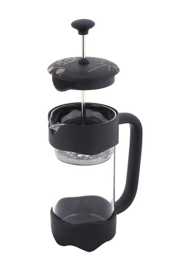 Any Morning Fy92 Kahve Ve Bitki Çayı İçin french Press 350 ML Siyah