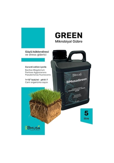 Bmusa Green 5 Lt Mikrobiyal Gübre 5 L