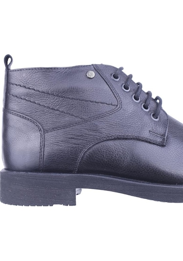 Burç 02549 Erkek Hakiki Deri Kürklü Bot 001