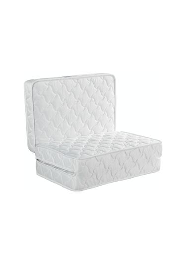 Uzunbebe Pooly Tek Kişilik 90X190 Katlanır Yaylı Yatak Katlanabilen Y