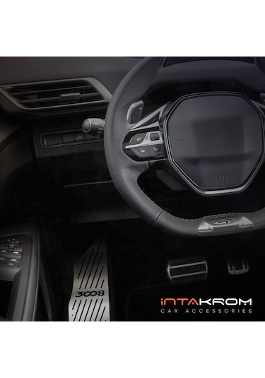 intakrom Peugeot 3008 Krom Ayak Dinlendirme Pedalı 2016 - 2022