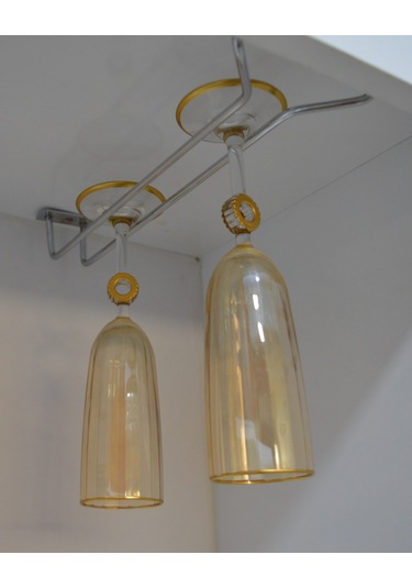 Krom 1 Bölmeli V Bardaklık Kadehlik