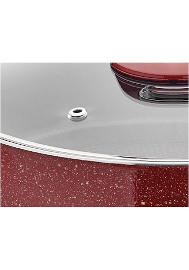 Taç Granit Teflon Basık Tencere 22 CM