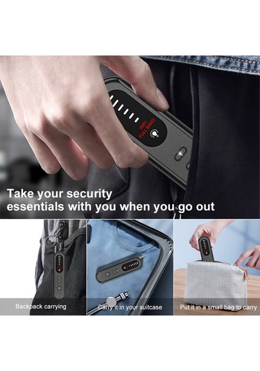 Sones T01 Kablosuz Dedektör Kamerası Dinlemeye Karşı Konumlandırma Gps Alarmı