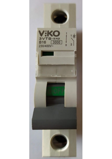 Viko 1X16 Amper W Otomat B Tipi 4.5Ka Sigorta 4Vtb-1B16