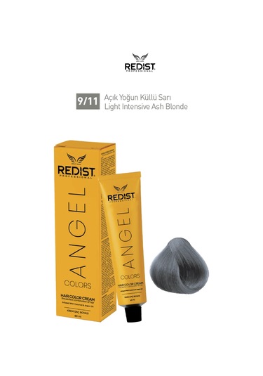 Redist Saç Boyası 9.11 Açık Yogun Küllü Sarı 60 ML