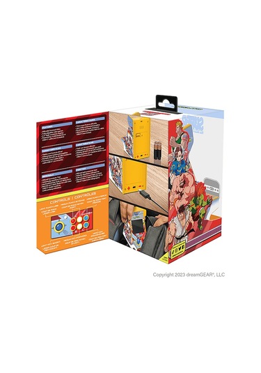 Myarcade 12 Cm Street Fighter Iı Champ Retro Konsol 2 Oyun