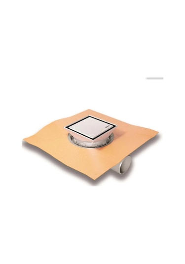 Hüppe Masterv Yalıtımlı Noktasal Su Gideri 10x10 Mat Yandan Çıkışlı 47h0026000000025