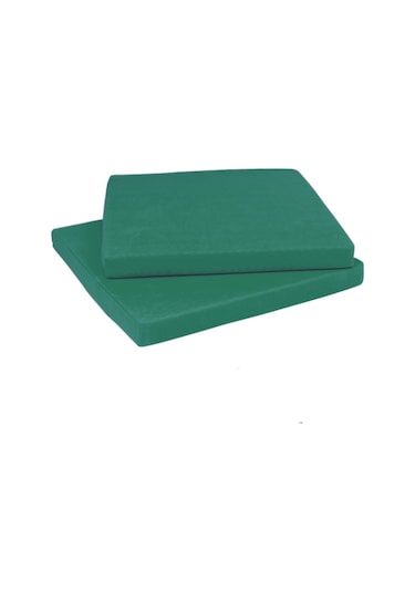 Elyaf Sepeti 2 Adet Su Geçirmez Kılıflı Sandalye Minderi 40X40