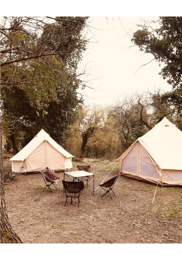 Campout - 4 Mt Kanvas Çadır Çok Renkli