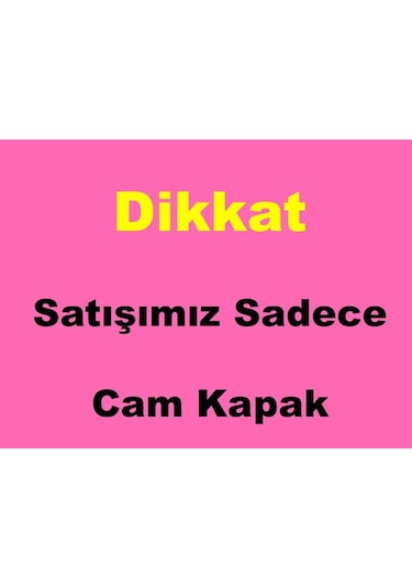 Teflon Granit Döküm Tencere Tava Sahan Için Cam Kapak 32 Cm Cam Kapak Tenceresiz