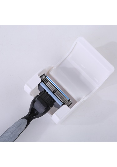 Singree Plastik Beyaz Döşeme Kanca - Kolay Kurulum, Tıraş Makinesi Koruması, Uyumlu Tasarım - 1 Adet