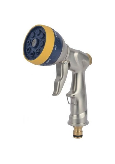 Su Püskürtme Memesi Yüksek Basınçlı Sızdırmaz Ergonomik Saplı Paslanmaz Evrensel Su Hortumu Memesi