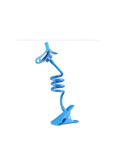 Padalink 360 Derece Ayarlanabilir Cep Telefonu Tutucu - Evde Canlı Yayın, Video Konuşma İçin Evrensel, Kaymazsız, Hafif Ve Taşınabilir Mavi