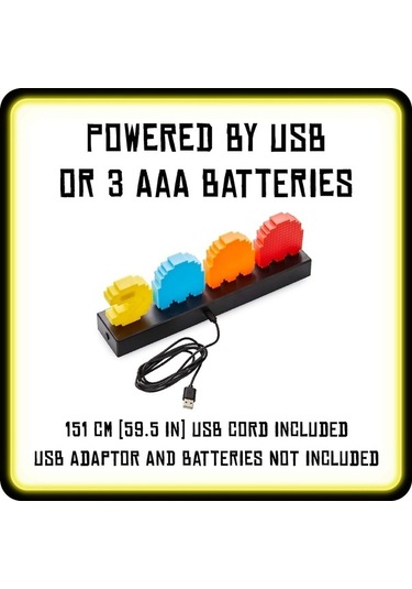 Yunjiwu Unicomlife Erp Pac-man Ortam Işığı Rengi-rengi Yurt Dışından Renkli