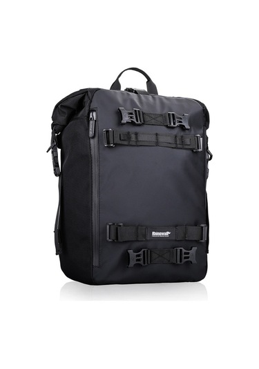 Ebitda Rhinowalk Mt216 20l Bisiklet Motosiklet Omuz Sırt Çantası, Pratik Tasarım Siyah