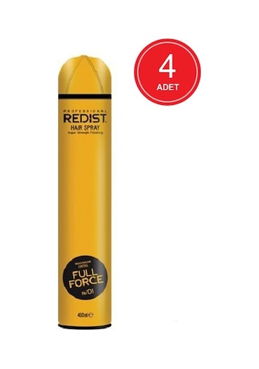 Redist Full Force Saç Spreyi 4 x 400 ML