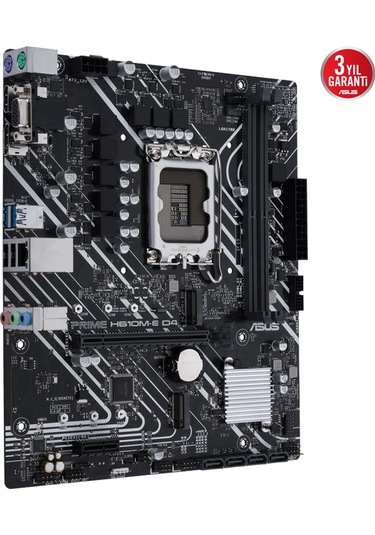 Asus Prıme H610m-e D4-csm Ddr4 3200mhz Dp Hdmı M.2 Matx 1700p