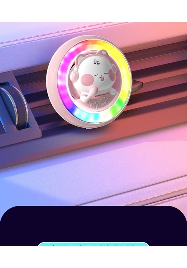 Araba Desorasyonu Renkli Pikap Ritimışık Sleme Pembe Diğer