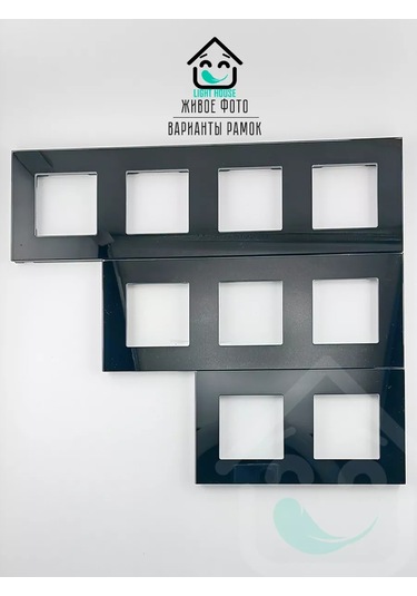 Lajt Haus Dörtlü Cam Priz Ve Anahtar Çerçevesi 185777552