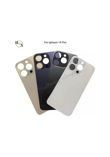 Apple Uyumlu iPhone 14 Pro Arka Pil Kapağı Senalstore - Mor Mor