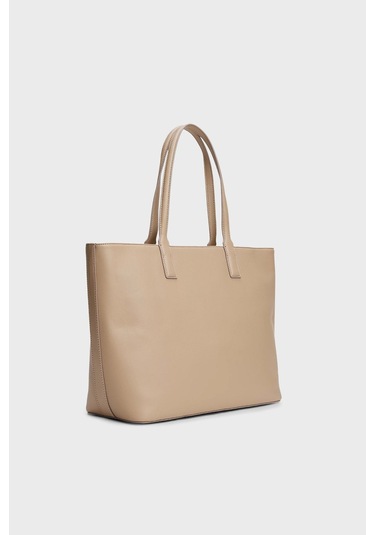 Tommy Hilfiger Kadın El Ve Çapraz Çanta Aw0aw17449afe Bej