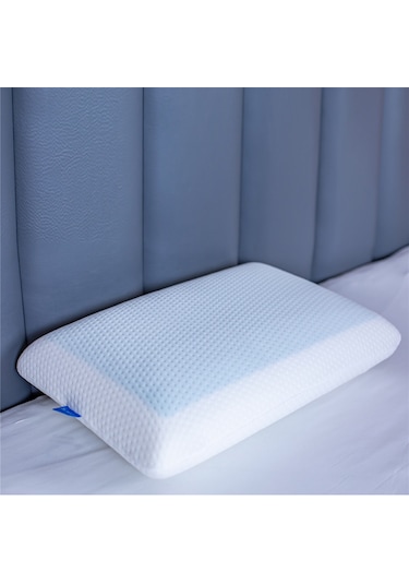 SimpleThePillow Jelli Klasik Visco Yastık Memory Foam Boyun Yastığı Hafızalı Yastık 60*40*15