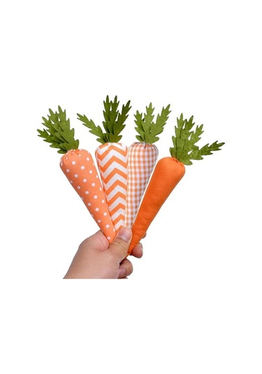 Pazly Turuncu-seri Süslemeleri Suntek Paskalya Oturma Odası Havuç 4x Yb