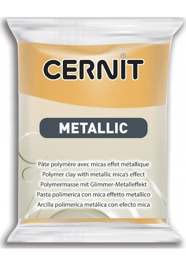 Cernit Polimer Kil Hamuru 56gr Metalik 050 Gold